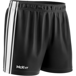 McKeever Unisex Volwassen Core 22 GAA Korte broek (30R) (Zwart/Wit)