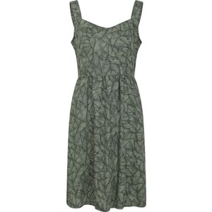 Mountain Warehouse Dames/Dames Zomertijd Gedrukte Midi Jurk (46 DE) (Groen)