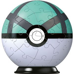 3D Puzzel Pokémon Net Ball, 54st.