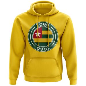 Togo Football Badge Hoodie (Yellow)