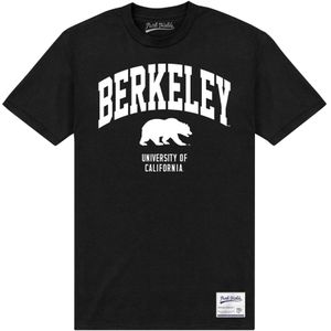 Berkeley Unisex beer t-shirt voor volwassenen (3XL) (Zwart)