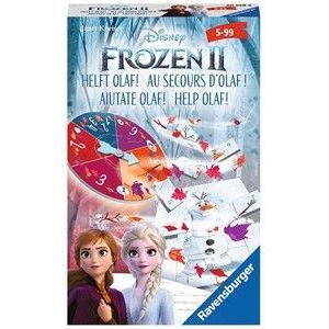 Ravensburger Frozen 2 Pocketspel - Help Olaf! Leeftijd: Kinderen, Aantal spelers: 2-4