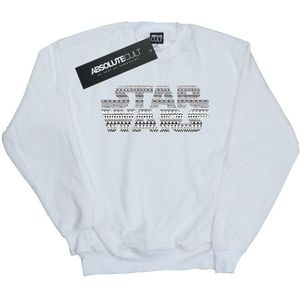 Star Wars Dames/Dames Aztec Logo Mono Sweatshirt (XL) (Wit)