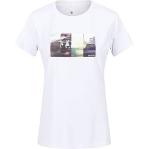 Regatta Dames/Dames Fingal VII Grafisch T-Shirt (20 UK) (Wit)