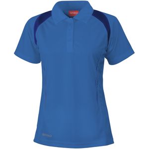 Spiro Dames/dames Sport Team Spirit Performance Polo Shirt (Xsmall) (Royal/Navy)