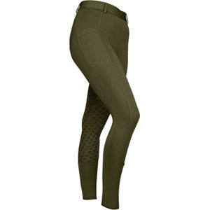 Aubrion Meisjes Albany Paardrij-panty (11-12 Jahre) (Diep groen)