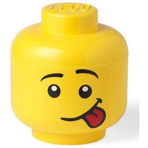 Lego Silly Face Head Storage Box