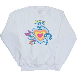 The Powerpuff Girls Girls Heart Group Sweatshirt