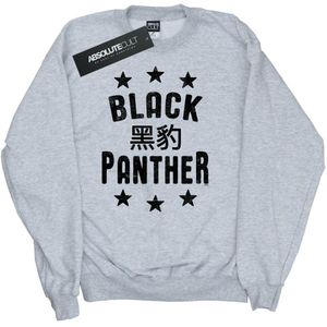 Marvel Meisjes Black Panther Legends Sweatshirt (140-146) (Sportgrijs)