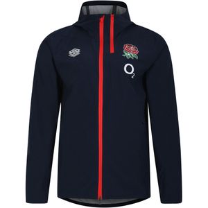 Umbro Heren 23/24 Engeland Rugby Regenjas (L) (Navy Blazer)