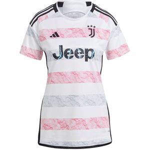 Adidas Juventus 23/24 Woman Short Sleeve T-shirt Away Roze L