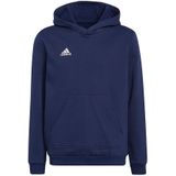 adidas - Entrada 22 Hoodie Youth - Kids Blauwe Hoodie - 116