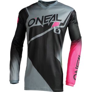 O'Neal E003-703 Element Racewear Jersey, dames, V.22, zwart/grijs/roze, M