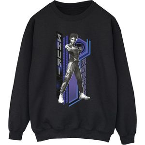 Marvel Heren Black Panther Wakanda Forever Shuri Pose Sweatshirt (5XL) (Zwart)