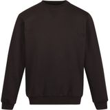 Regatta Heren Pro Crew Neck Sweatshirt (S) (Zwart)