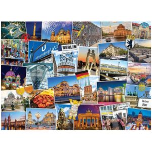 Puzzel 1000 stukjes Eurographics - Globetrotter Berlijn
