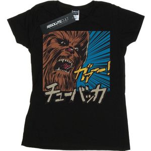 Star Wars Womens/Ladies Chewbacca Roar Pop Art Cotton T-Shirt