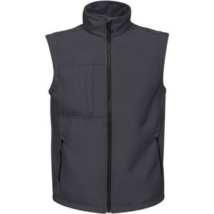 Regatta - Heren Octagon 3-laags Printable Softshell Bodywarmer (S) (Grijs)