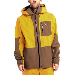 Haglöfs - Lumi Jacket - Gele ski-jas heren - M