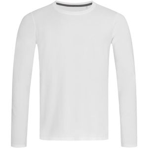 Stedman - Heren Clive Lange Mouwen T-Shirt (XL) (Wit)