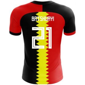 2022-2023 Belgium Flag Concept Football Shirt (Batshuayi 21)