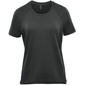 Stormtech Dames/Dames Tundra T-shirt met korte mouwen (XS) (Grafiet)