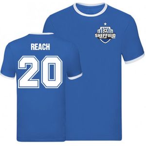 Adam Reach Sheffield Wednesday Ringer Tee (Blue)