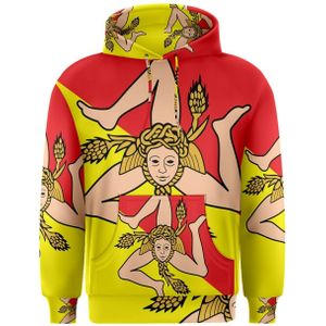 Sicily Sublimated Flag Hoody