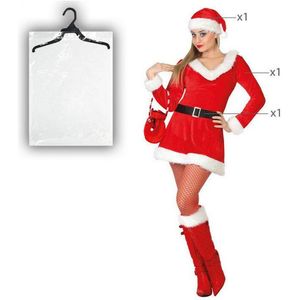 Kostuums voor Volwassenen DISFRAZ MAMA NOEL  XL Kerstmoeder Maat XL