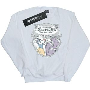 Disney Princess Dames/Dames Sneeuwwit Appelbeet Sweatshirt (S) (Wit)