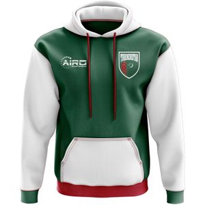 Turkmenistan Concept Country Football Hoody (Green)