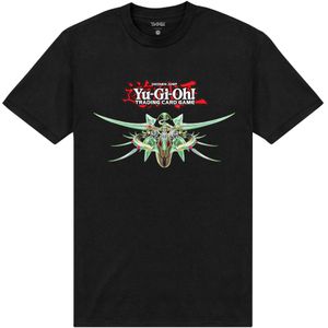 Yu-Gi-Oh! Unisex Volwassen Supreme Celestial King Odd-Eyes Arc Ray Dragon T-Shirt (M) (Zwart)