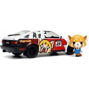 Aggetsuko Diecast Model 1/24 1986 Toyota Trueno AE86