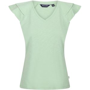 Regatta Dames/Dames Ferra Frill T-shirt (44 DE) (Rustig groen)