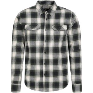 Mountain Warehouse Mens Trace Flannel Long-Sleeved Shirt