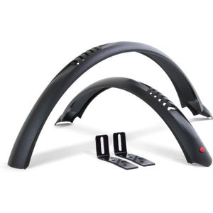 Hebie taipan mtb spatbordset 24 inch 55mm zwart