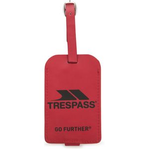 Trespass Flugtag Bagagelabel  (Rood)