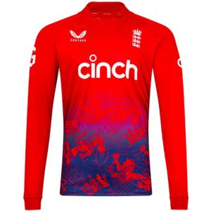 2023 England T20 Pro Shirt Long Sleeve Jersey