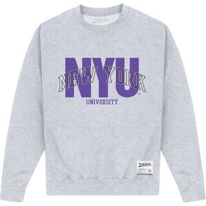 New York University Unisex Adult Script Sweatshirt