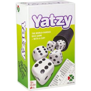 Selecta Spielzeug Yatzy dobbelspel - Geschikt voor kinderen vanaf 5 jaar - Minimaal 2 spelers - Spelduur ca. 20 minuten