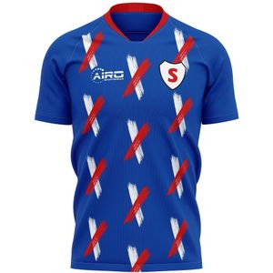 2022-2023 Stockport Home Concept Football Shirt - Adult Long Sleeve