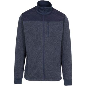 Trespass Heren Farlowton Fleece Jacket (XS) (Marine / Grijze Melange)