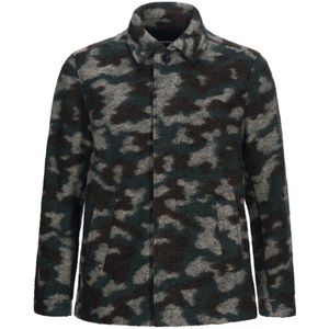 Peak Performance  - Wool Camo Shirt - Scheerwollen Vest - S