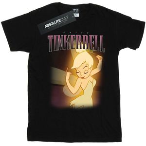 Disney Jongens Tinkerbell Montage T-Shirt (116) (Zwart)