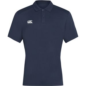 Canterbury Heren Club Dry Poloshirt (L) (Marine)