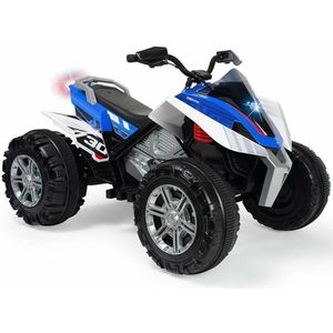 Injusa Rage Elektrische Kinderquad 12v Blauw/Wit