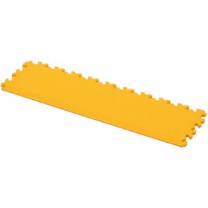 Vloertegeldrempel Cyclus 50x13x0.7 cm PVC koppelbaar - geel