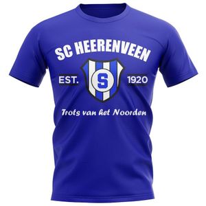 SC Heerenveen Established Football T-Shirt (Blue)