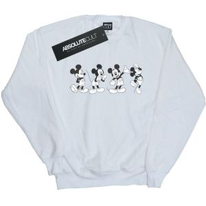 Disney Mens Mickey Mouse Four Emotions Sweatshirt