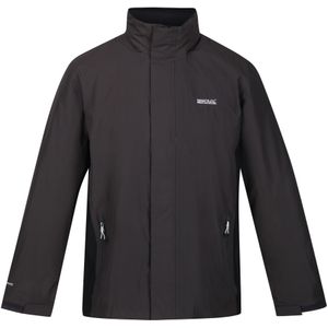 Regatta Groot Buiten Mens Klassieker Matte Kap Waterdicht Jasje (XL) (As/Zwart)